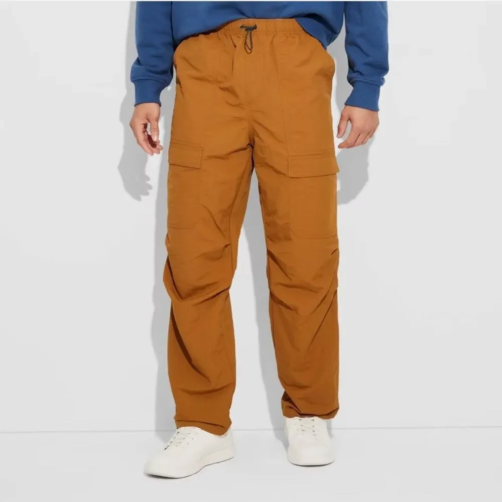 Men's Brown Cargo Pants‎